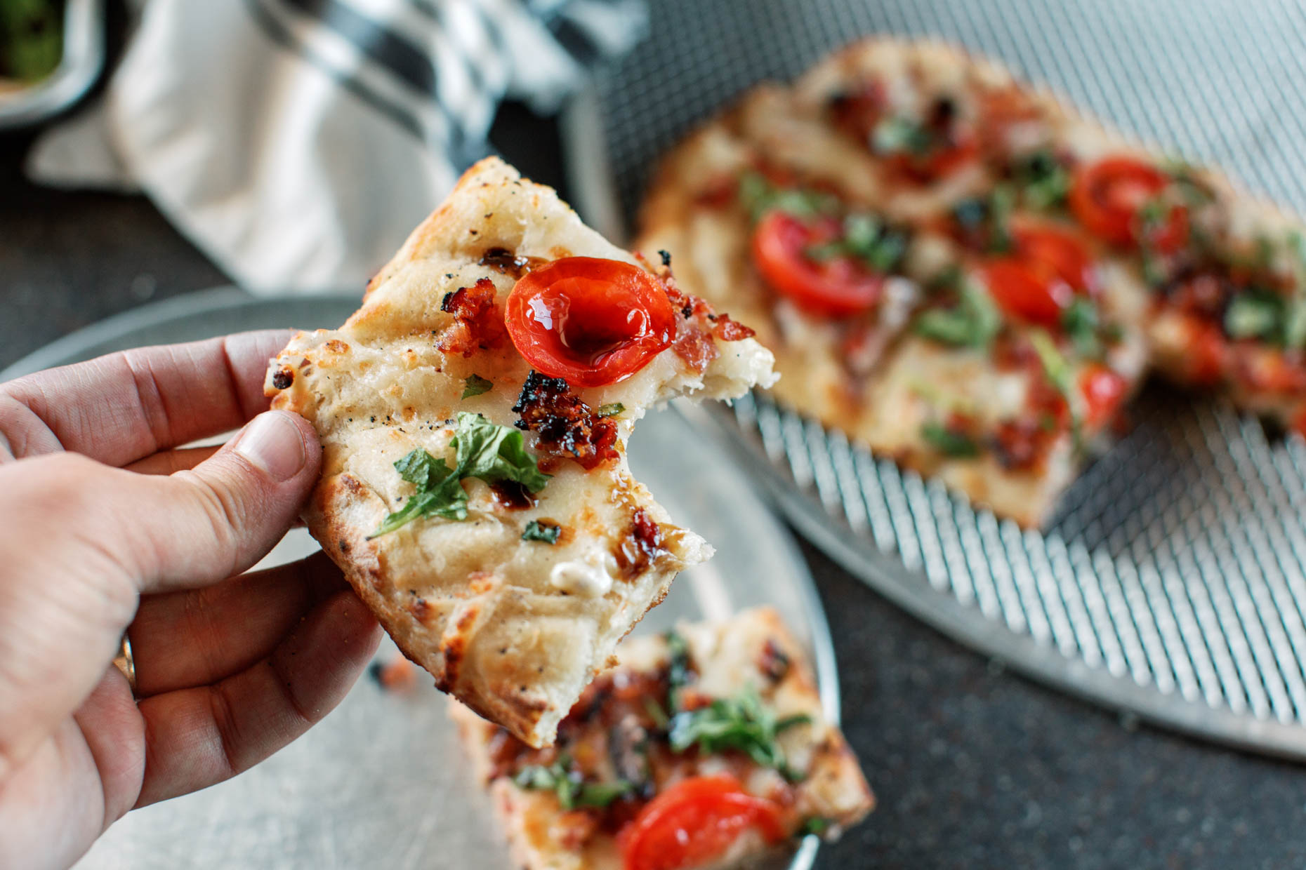 food photography for local pizza restaurant