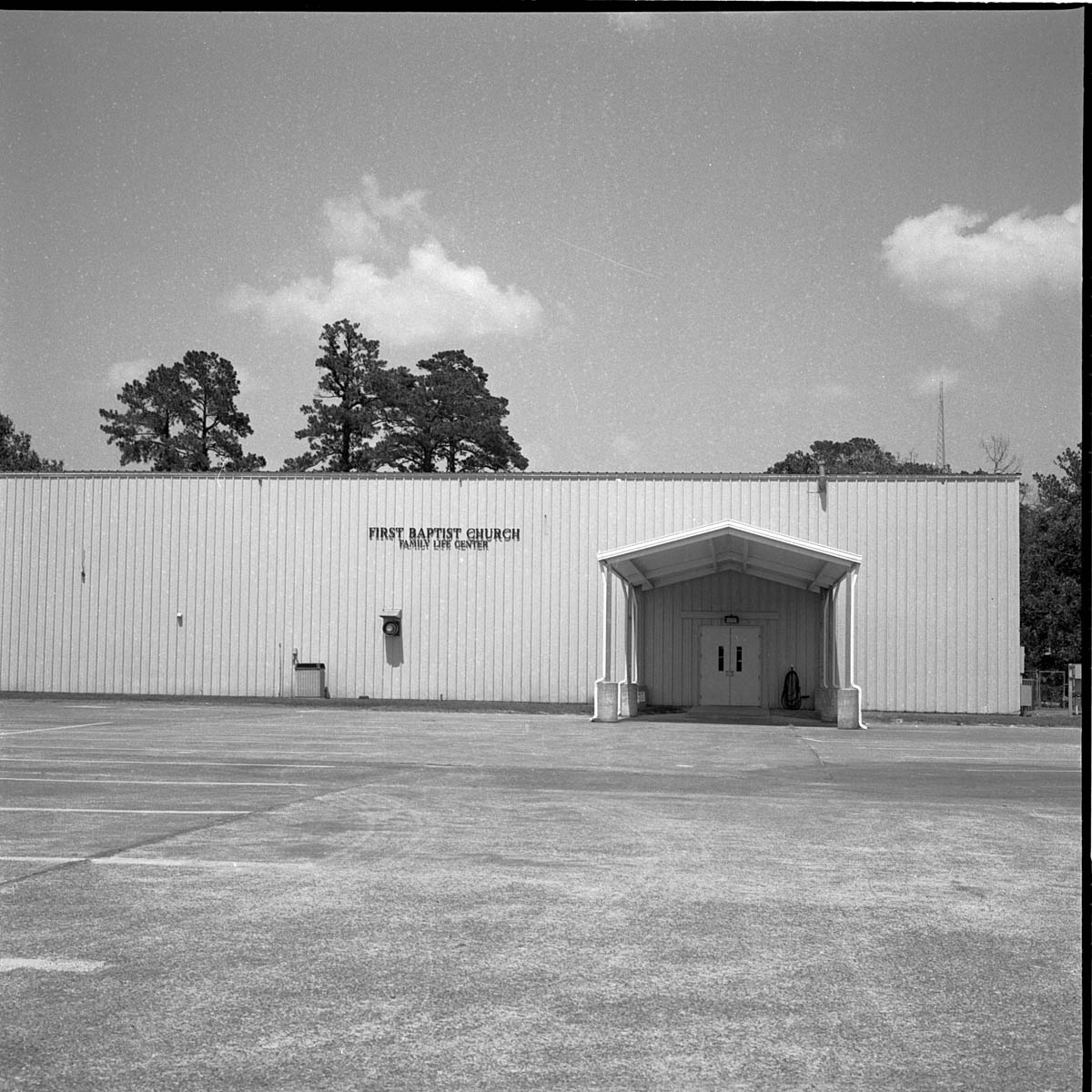 black and white photographs of small texas town culture church